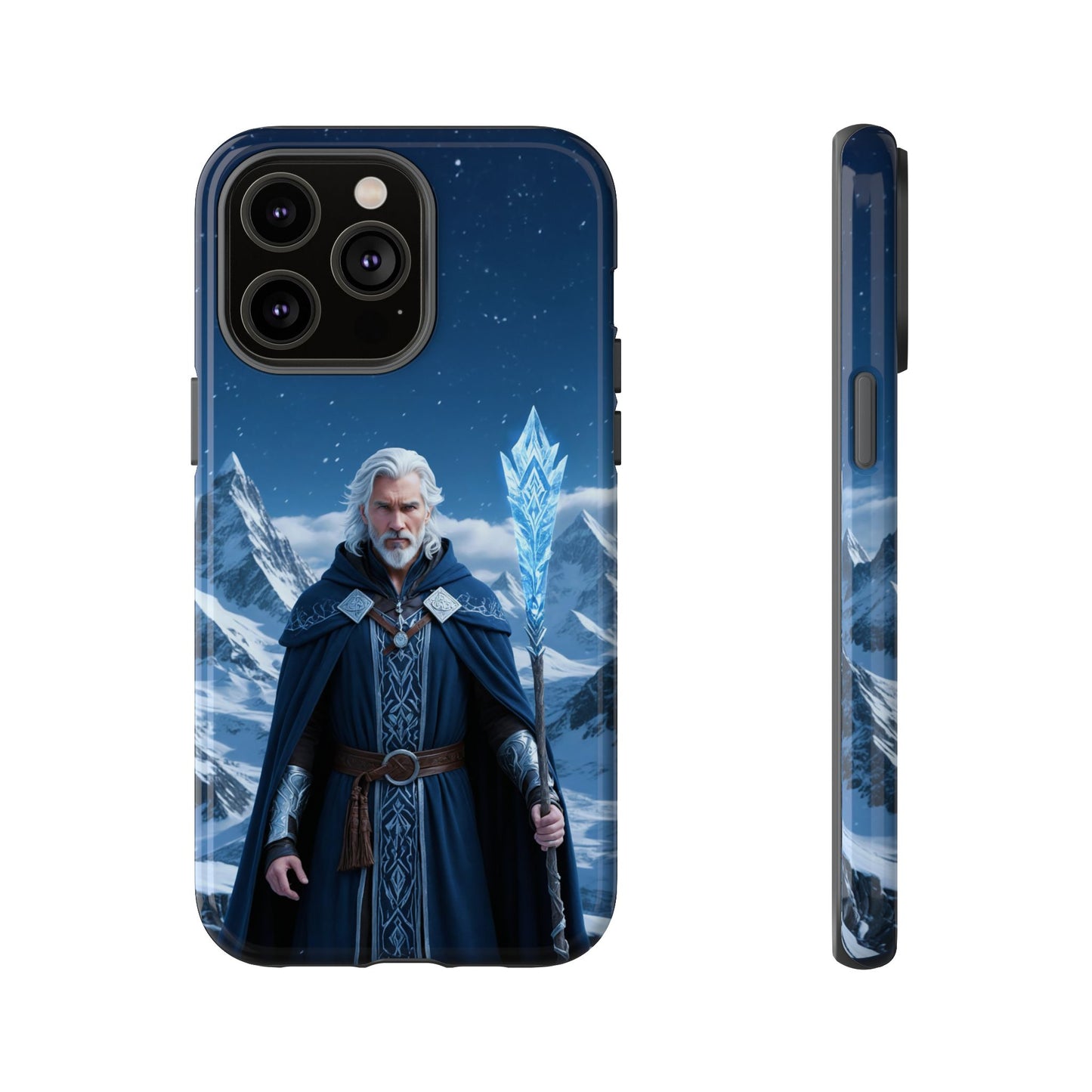 Ice Lord of the Frost Mountains Phone Case