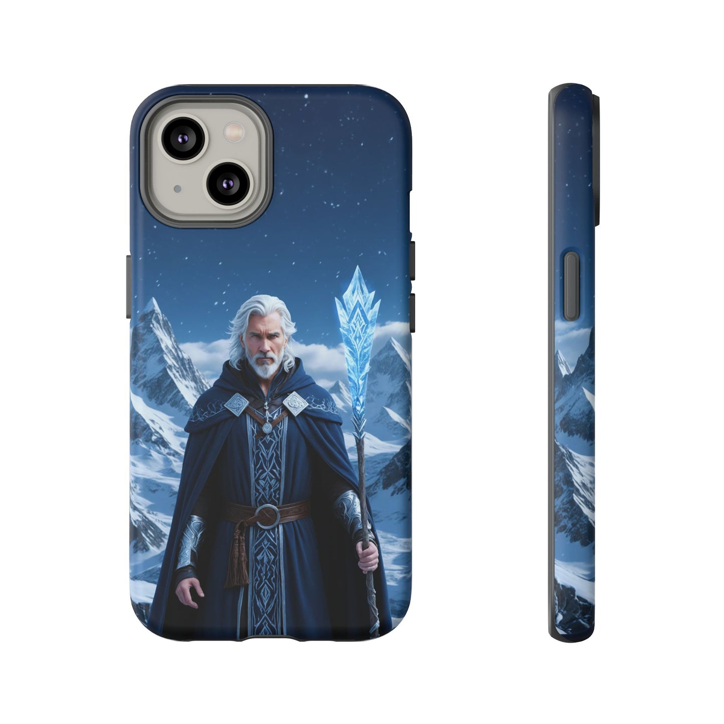 Ice Lord of the Frost Mountains Phone Case