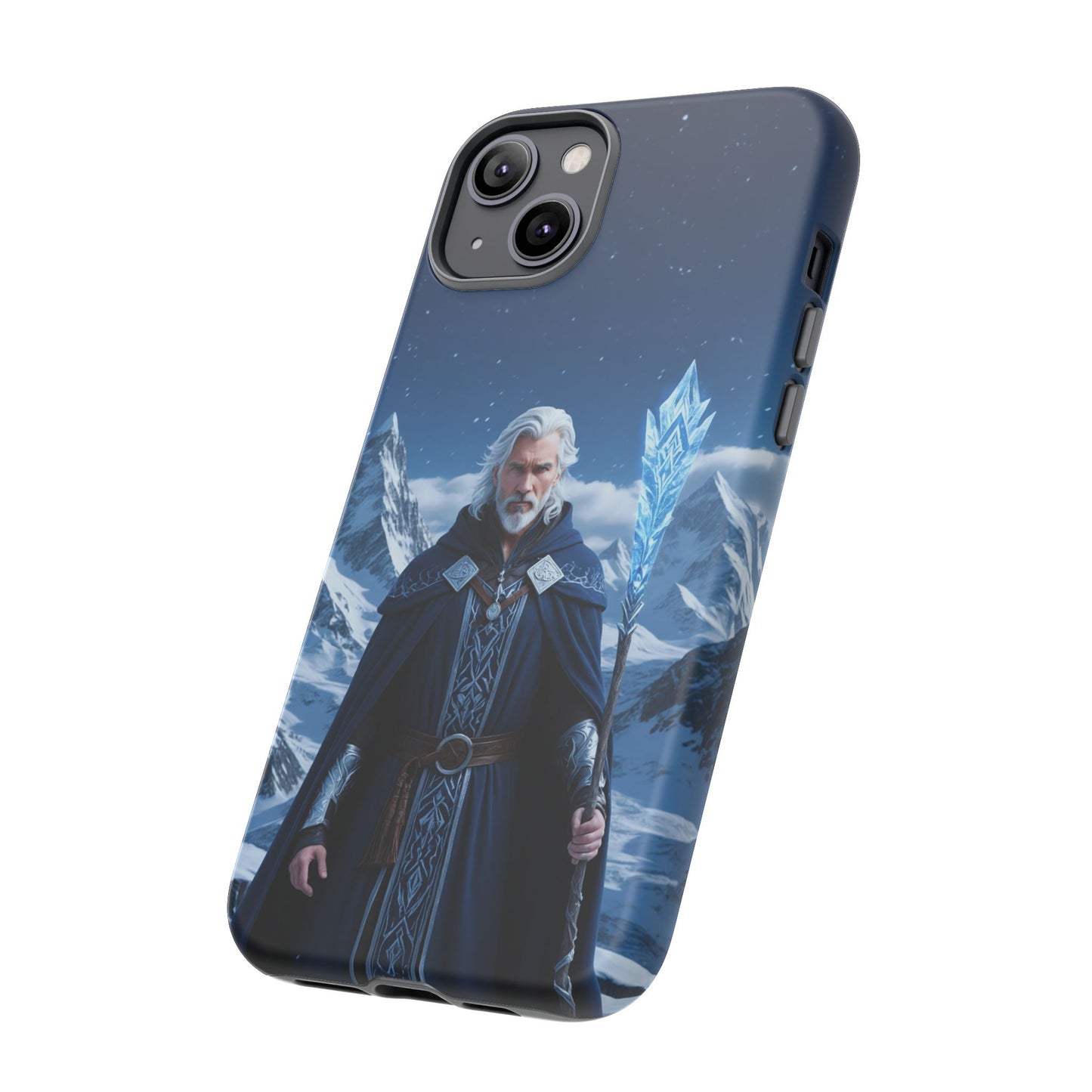 Ice Lord of the Frost Mountains Phone Case