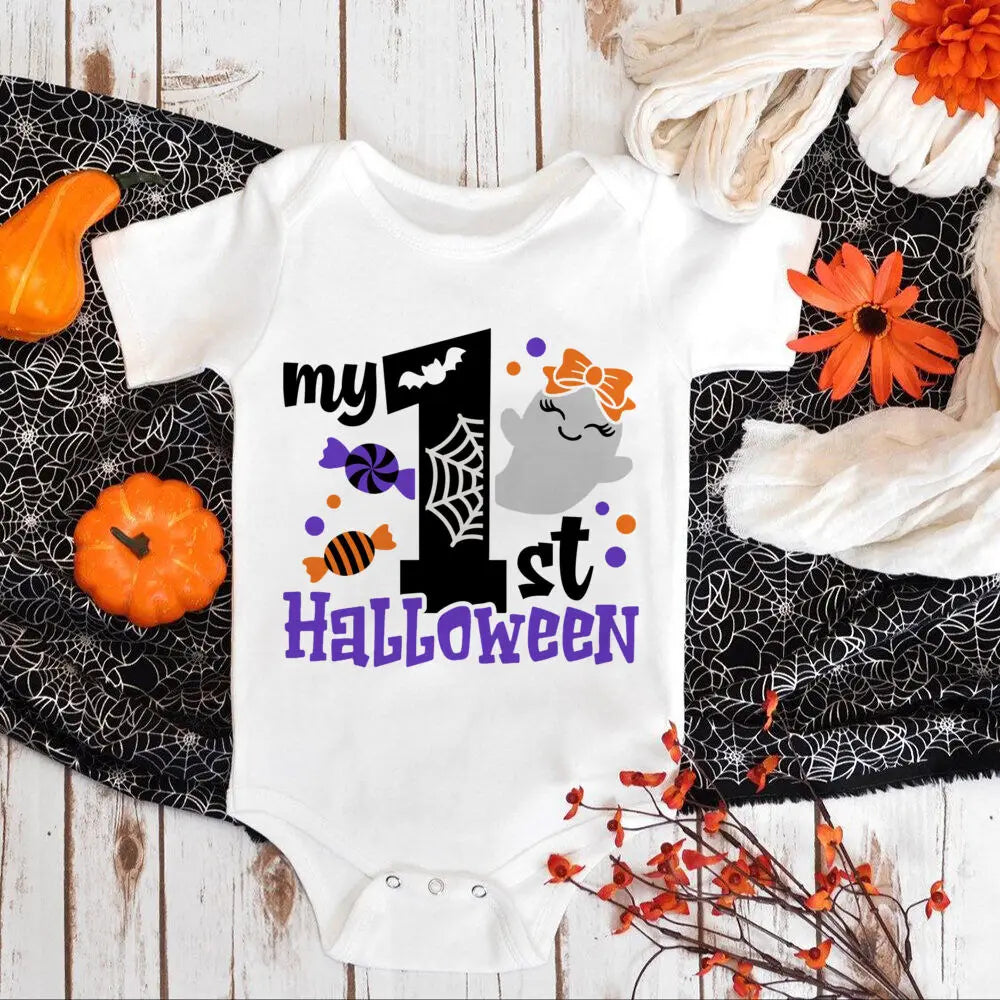 First Halloween Baby Bodysuit - Cute Toddler Costume